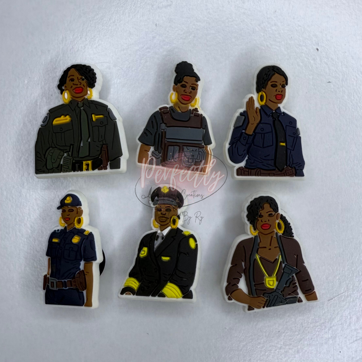 Melanin Officer Lady Set