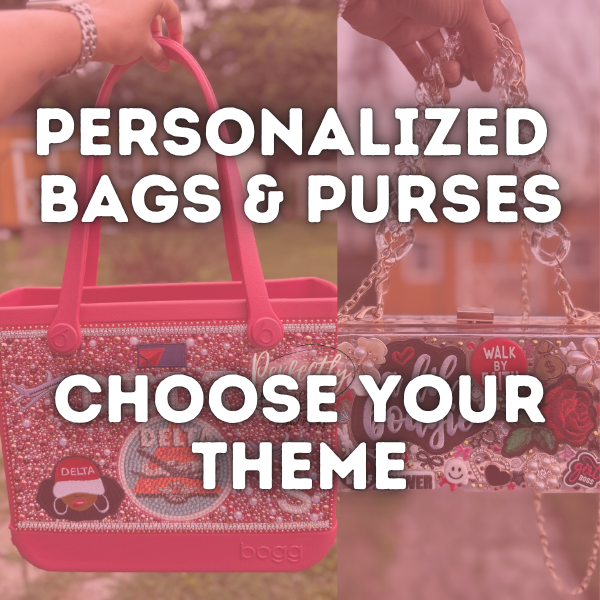Personalized Bling Bags & Purses