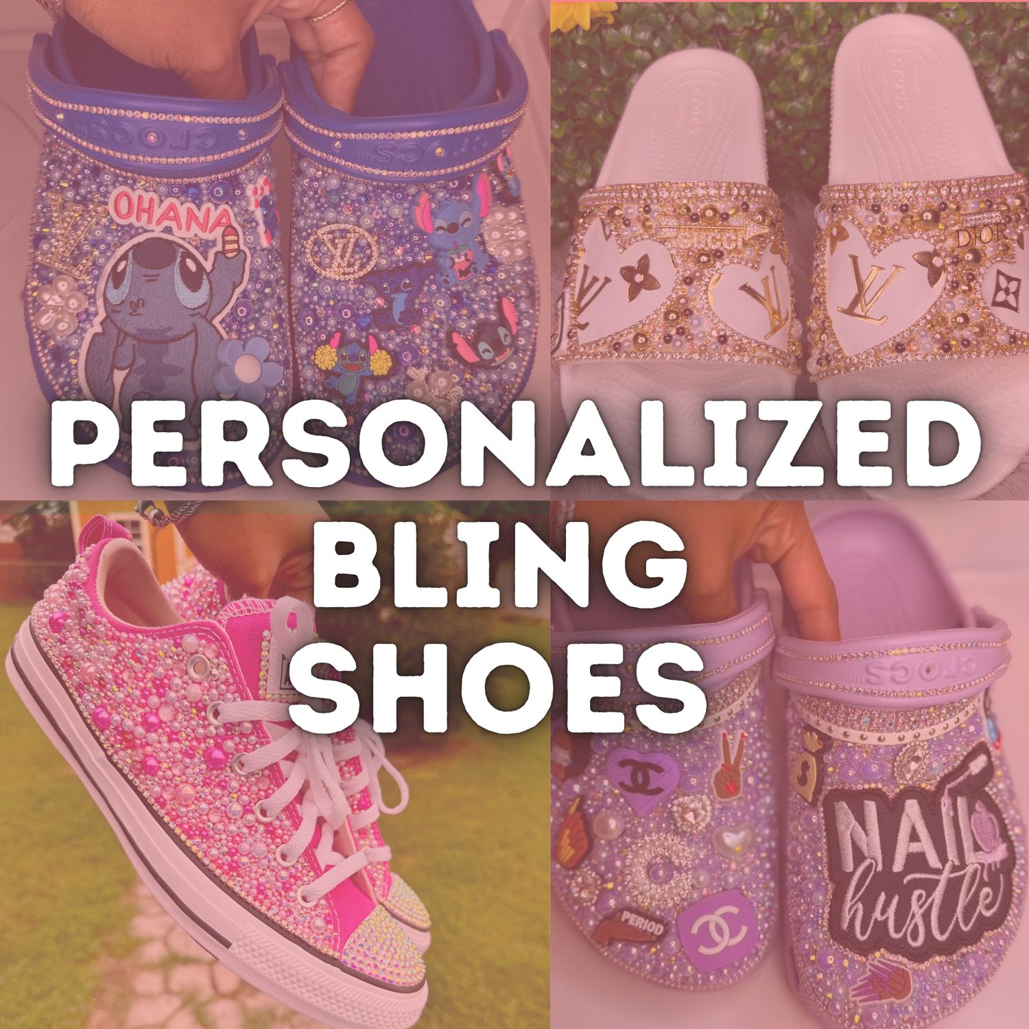 Personalized Bling Shoes