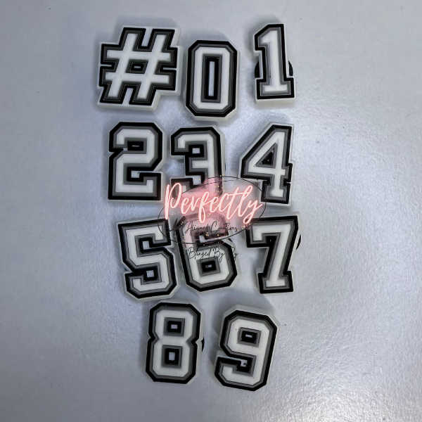 Rubber Numbers Set (0-9)
