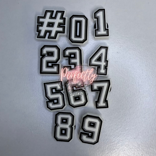 Rubber Numbers Set (0-9)