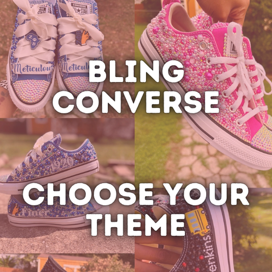 Personalized Bling Sneakers